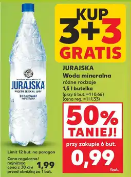 Kaufland Jurajska woda mineralna oferta