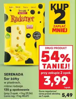 Kaufland Serenada ser żółty oferta