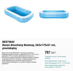 Biedronka BESTWAY Basen dmuchany oferta