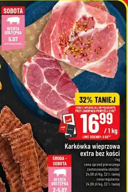 Polomarket Karkówka wieprzowa extra bez kości oferta
