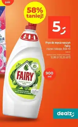 Dealz Płyn do mycia naczyń Fairy oferta