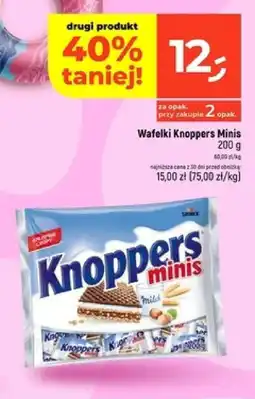 Dealz Wafelki Knoppers Minis oferta