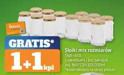 E.Leclerc Słoiki z kolorową zakrętką 250 ml oferta
