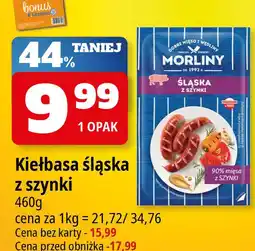E.Leclerc Kiełbasa śląska z szynki Morliny oferta