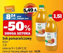 E.Leclerc Sok pomarańczowy Eco+ oferta