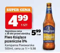 E.Leclerc Piwo Książęce Złote Pszeniczne 0.0% oferta
