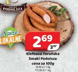 Delfin Kiełbasa Toruńska Smaki Podolsza oferta