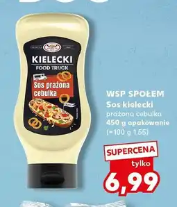Kaufland Sos prażona cebulka Kielecki Food Truck WSP Społem oferta