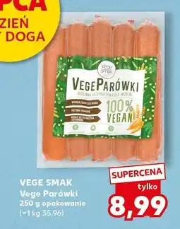 Kaufland Parówki Vege Parówki Vege Smak oferta