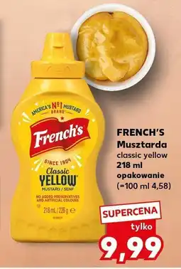 Kaufland Musztarda French's oferta