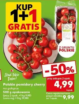 Kaufland Pomidory cherry na gałązce Kaufland oferta