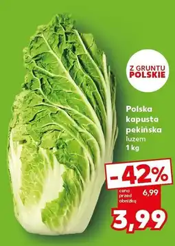 Kaufland Kapusta pekińska Kaufland oferta