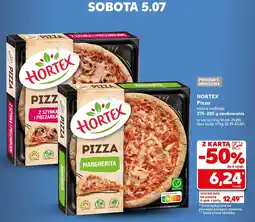 Kaufland Pizza Hortex z szynką i pieczarkami oferta