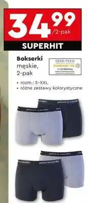 Biedronka Bokserki męskie , 2 pak oferta