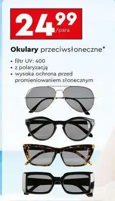 Biedronka Okulary przeciwsłoneczne oferta