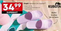 Biedronka Klapki damskie lub męskie oferta