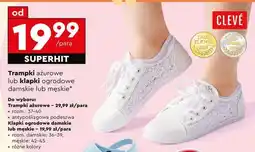 Biedronka Trampki ażurowe lub klapki ogrodowe damskie lub męskie oferta