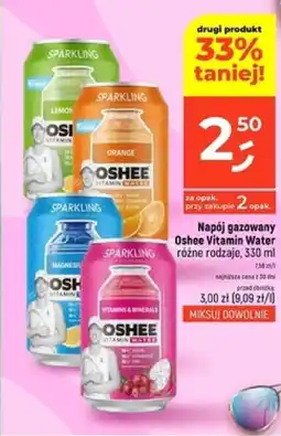 Dealz Napój gazowany Oshee Vitamin Water oferta
