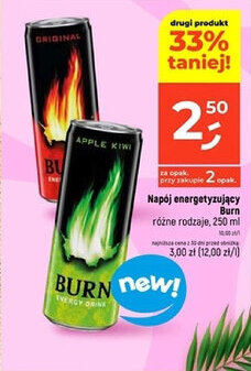 Dealz Napój energetyzujący Burn oferta