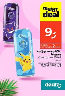 Dealz Napój gazowany ODOL Pokemon oferta
