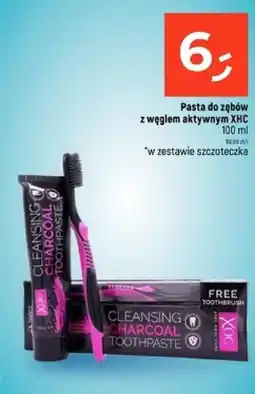 Dealz Pasta do zębów z węglem aktywnym XHC oferta
