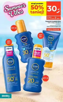 Dealz Kosmetyki do opalania Nivea oferta