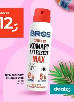 Dealz Spray na komary i kleszcze BROS oferta