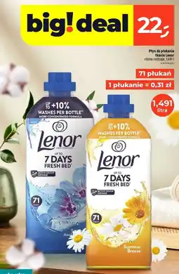 Dealz Płyn do płukania tkanin Lenor oferta
