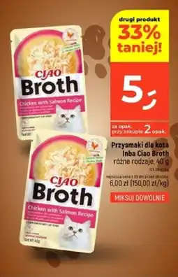 Dealz Przysmaki dla kota Inba Ciao Broth oferta