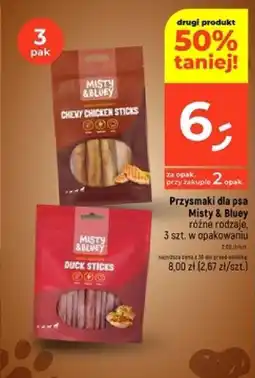 Dealz Przysmaki dla psa Misty & Bluey oferta