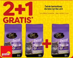 Polomarket Żwirek bentonitowy dla kota Cat the Lord oferta