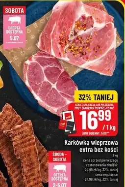 Polomarket Karkówka wieprzowa extra bez kości oferta