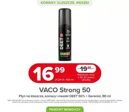 Drogeria Dr.Max VACO Strong 50 Płyn na kleszcze, komary i meszki DEET 50% + Geraniol oferta