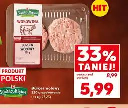 Kaufland Burger woŁowy oferta