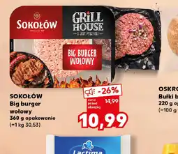 Kaufland SokoŁw Big Burger woŁowy oferta
