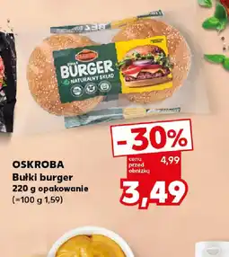 Kaufland Oskroba BuŁki burger oferta
