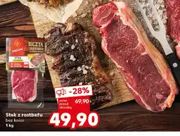 Kaufland Stek z rostbefu oferta