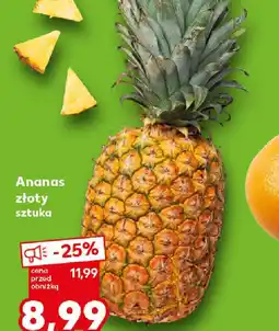 Kaufland Ananas złoty oferta