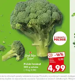 Kaufland Polski brokuł oferta