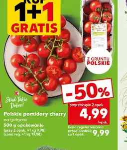 Kaufland Polskie pomidory cherry na gałązce oferta