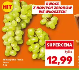 Kaufland Winogrona jasne oferta