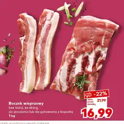 Kaufland Boczek wieprzowy oferta