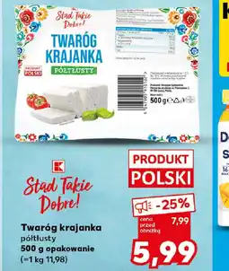Kaufland Twaróg krajanka oferta