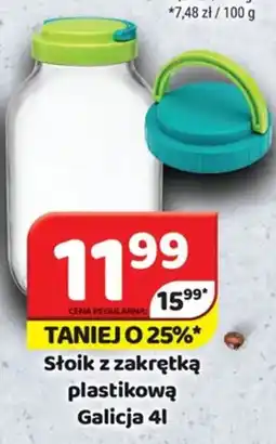 Delfin Słoik z zakrętką plastikową Galicja oferta