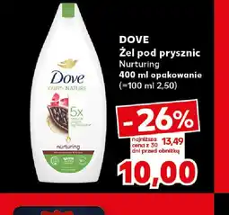 Kaufland Zel pod prysznic Dove Nurturing oferta