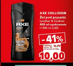 Kaufland Zel pod prysznic Axe Collision Leather & Cookies oferta
