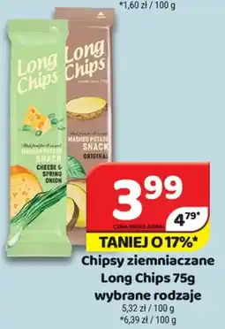Delfin Chipsy ziemniaczane Long Chips oferta