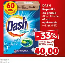 Kaufland Kapsułki do prania Dash Alpen Frische oferta
