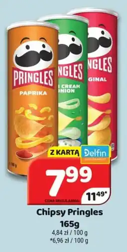 Delfin Chipsy Pringles oferta