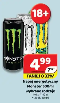 Delfin Napój energetyczny Monster oferta